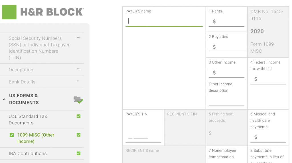 1099 form for expats