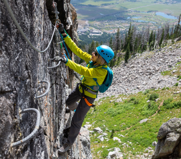 Jackson Hole rock climbing