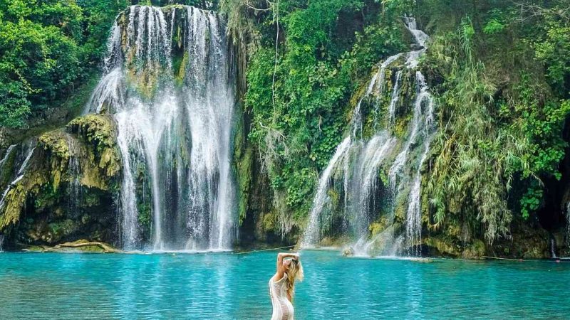 tamasopo waterfalls in Huasteca Potosina, mexico