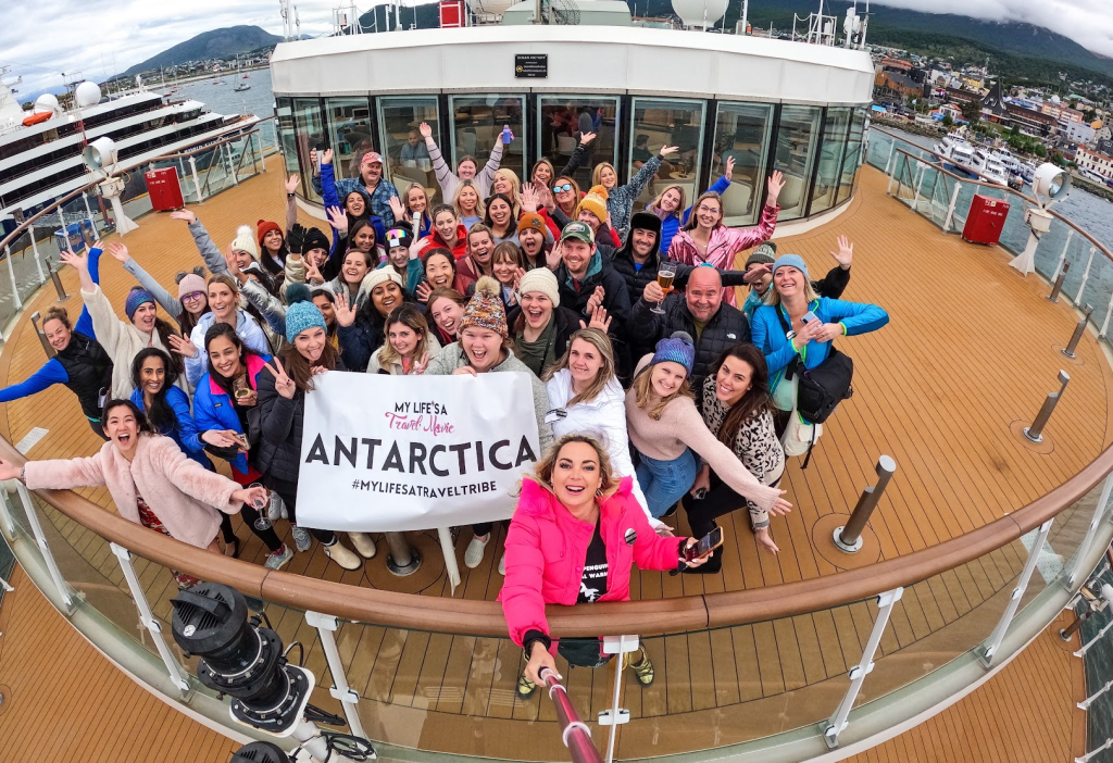 antarctica group photo