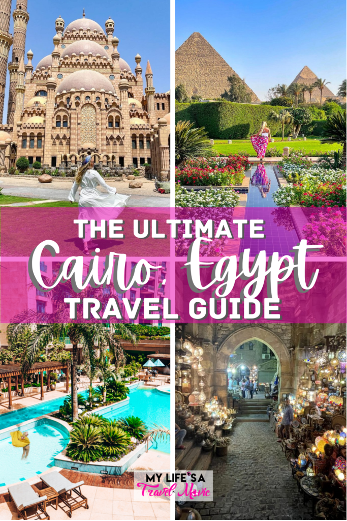 Here's the ONLY Cairo Egypt travel guide you need, created after two months of living in Cairo and trying to figure everything out on my own! If you're planning on spending some time in Cairo, Egypt, or just are using it as a starting or ending point for a tour, this travel guide will make your life and trip a lot easier! #cairo #cairoegypt #egypt #travelideas #travelguide