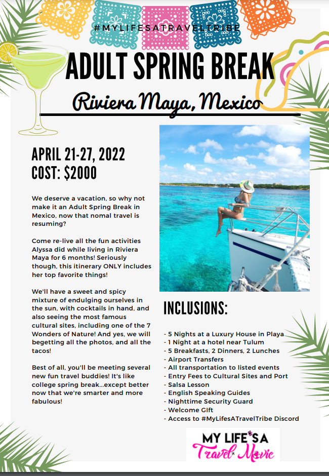 mexico itinerary