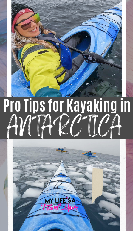 I've been to Antarctica 3 times, and here are all of my pro tips for sea kayaking in Antarctica! If you're considering booking a trip to Antarctica, read this first!   #antarctica #kayakinginantarctica