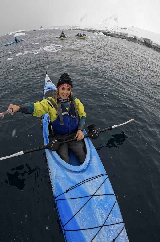 sea kayaking in antarctica on 11 day antarctica peninsula itinerary