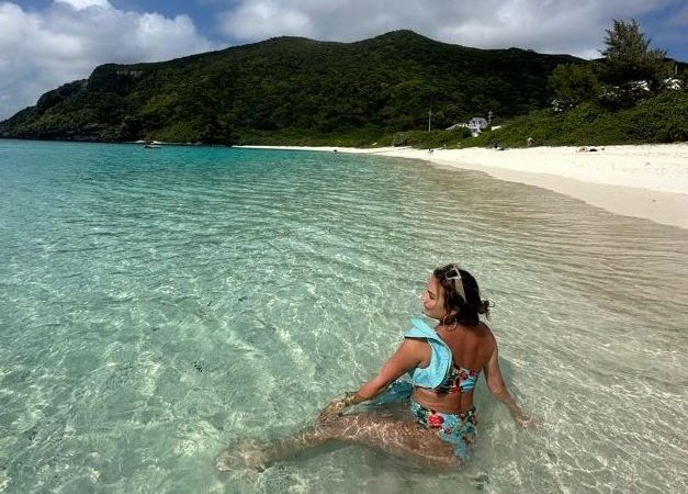 tokashiki beach okinawa japan