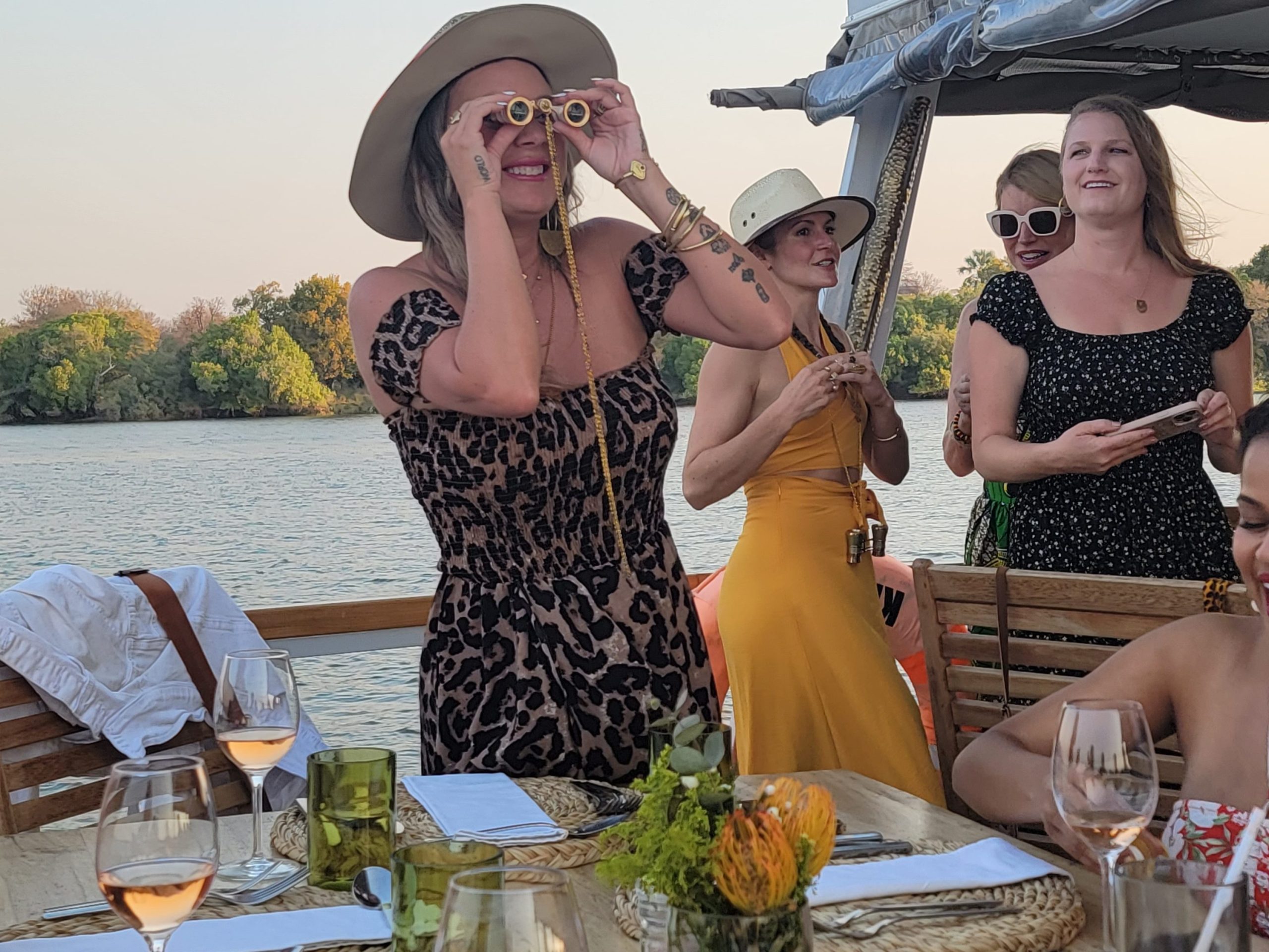 sunset cruise zambia