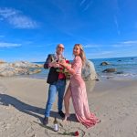 engaged in italy