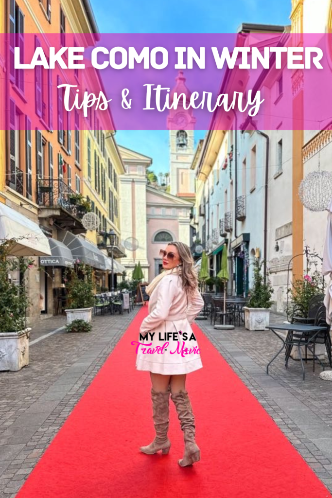 Lake Como in winter is just as beautiful as during the summer, but without the crowds! The downside is that many of the villas are closed, but there's hardly any crowds at the ones open! Here's my top tips for Lake Como in winter, and a 4 day itinerary!