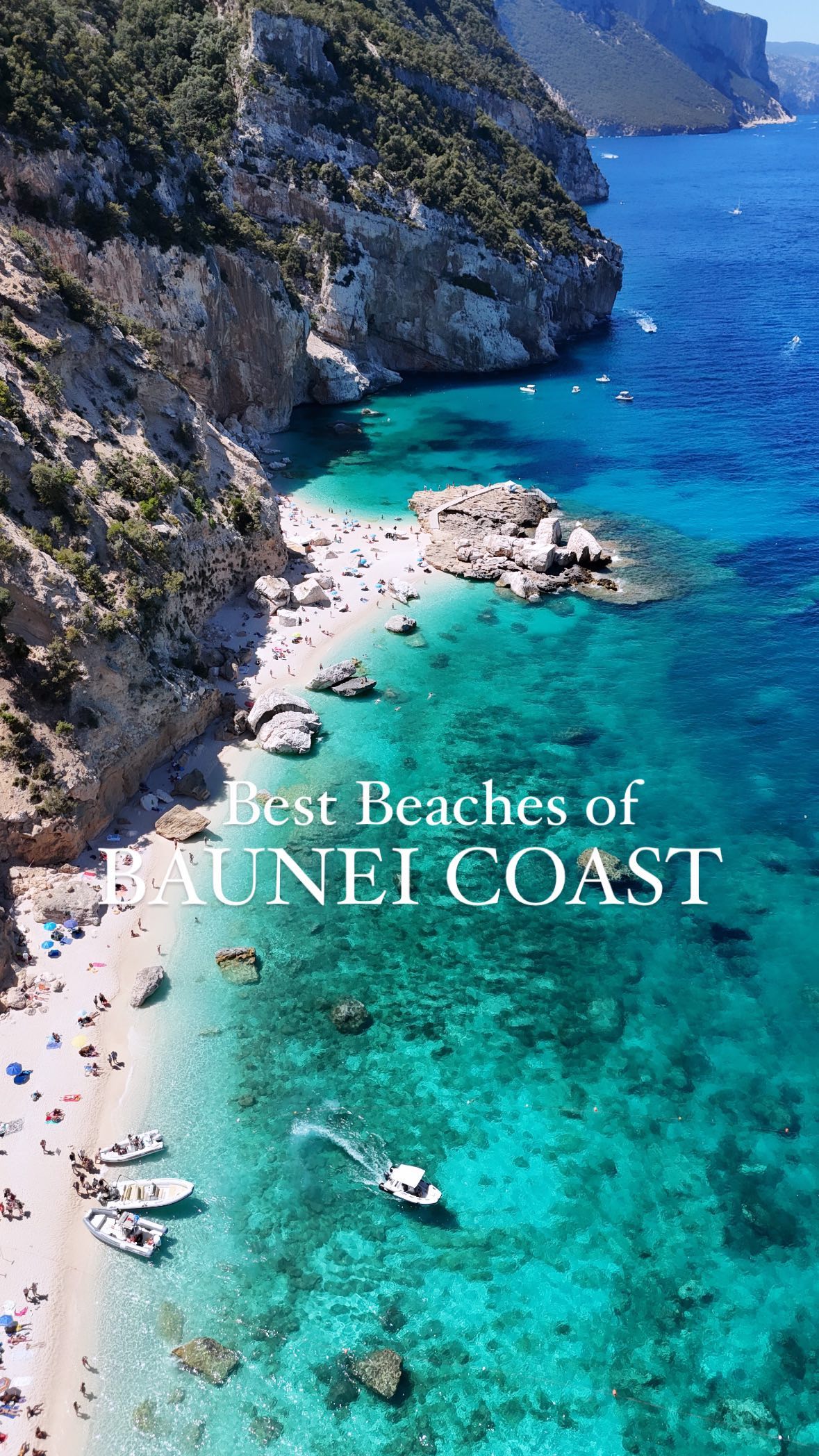 The Baunei Coast is what initially caught my attention and made me decide to travel solo to Sardinia last year, and hopefully this video explains why I wanted to go here!

These beautiful beaches and coves are only accessible by boat (or strenuous hike), which I would recommend booking far in advance with @getyourguide especially in the summer months! Be sure to pick the tours that specifically say they take you ON to the beaches, as some are not allowed to!

BTW two of these beaches are on this year’s Top 50 Beaches in the World! Cala Mariolu, and Cala Goloritzè, however Goloritzè is not accessible by boat! You have to swim or hike there!

The exact tour and all of my tips for Baunei Coast and Sardinia are on my main profile! 

This trip was made possible through @getyourguidecommunity — if you’re a creator, check it out! 

Which of these beaches are your favorite??

#bauneicoast #sardinia #sardegna #mylifesatravelmovie x #getyourguide #calamariolu #calagolorizè #calagabbiano #calabriaila #bestbeaches #italiansummer #mylifeinsardinia