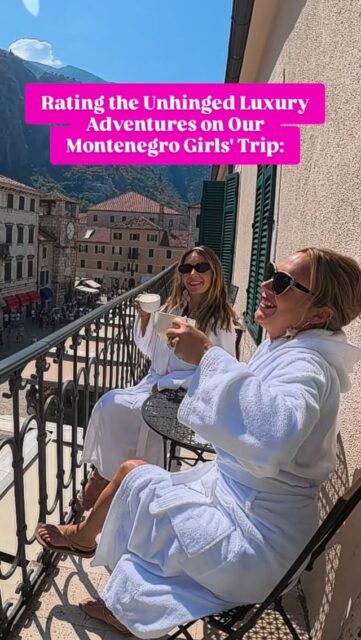 Social media often overhypes. I know, bc i accidentally helped make that a thing. So here's my honest ratings of the luxury adventure activities we did on my recent girls' roadtrip through the Balkans!

[Comment "Balkans" and I'll send you my detailed custom itinerary here when it's ready!]

I loved Montenegro and my heart hurts seeing it in flames just after we left. Hoping everyone is alright and the earth will recover quickly,

Full itinerary will be on my website (along with over 300 itineraries), please subscribe to my newsletter for notifications if you'd like to receive it! Comment Balkans and I'll send you the link!

OVERALL 9/10 for Montenegro and 10/10 for a girls' trip! If you don't have one planned, start planning! It's healthy for you!!

#Montenegro #mylifesatravelmovie #mylifeisatravelmovie #alyssaramos