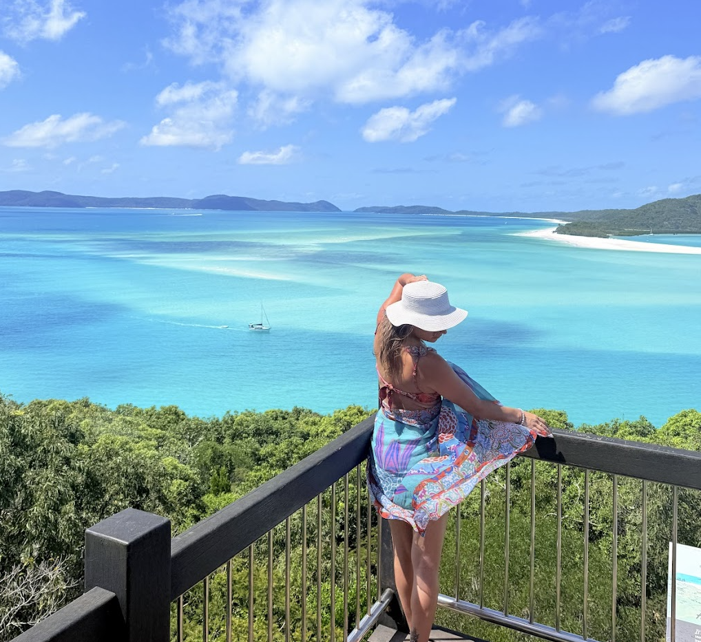 Whitehaven Beach lookout point in Whitsundays, Australia, part of the Countries with the Best Beaches in the World on MyLifesAMovie.com