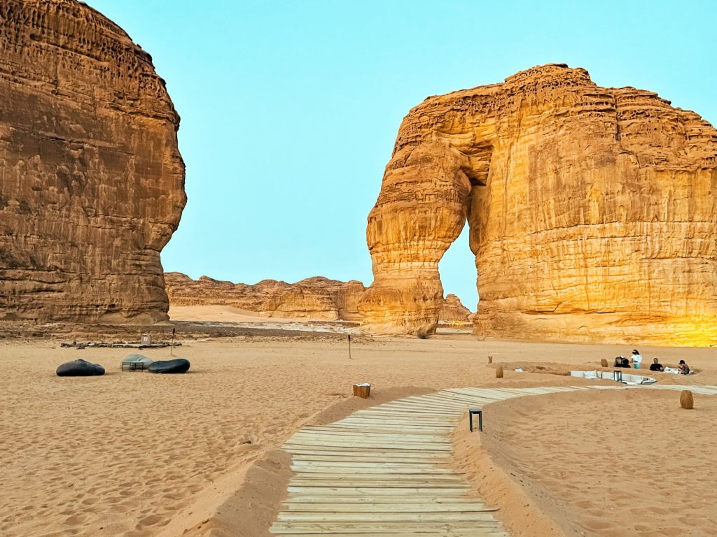 Elephant Rock in AlUla Saudi Arabia