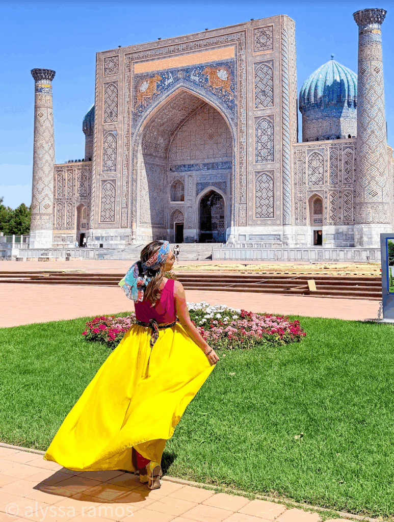 Registan square in Samarkand, Uzbekistan