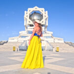 The Wedding Palace Hotel in Ashgabat Turkmenistan with travel blogger Alyssa Ramos @mylifesatravelmovie