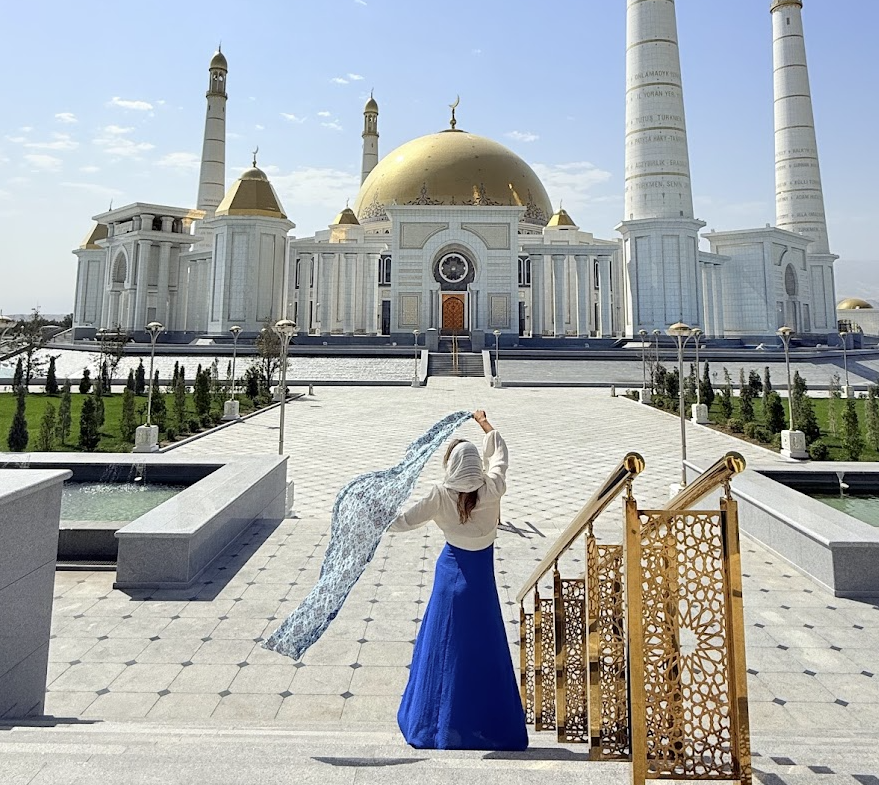 mosque in ashgabat turkmenistan