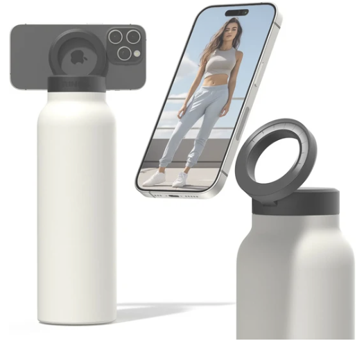 Waterbottle phone holder travel gifts