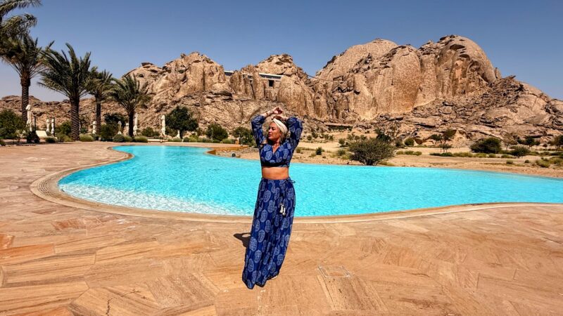 Saudi Arabia World's top luxury destination? Desert Rock Resort Alyssa Ramos Mylifesamovie.com