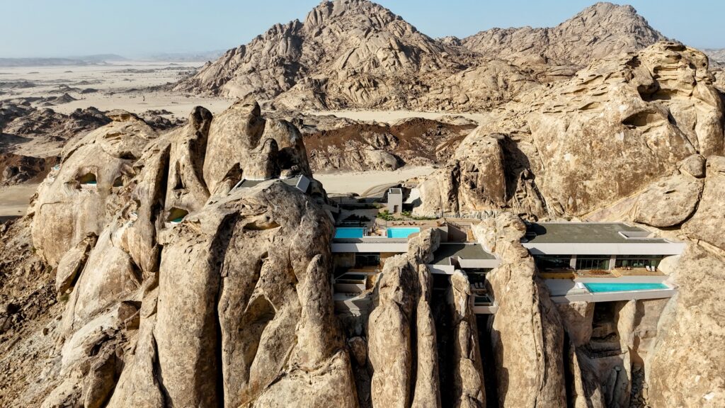 The Desert Rock resort in Saudi Arabia is easily famous on social media. By Alyssa Ramos mylifesamovie.com