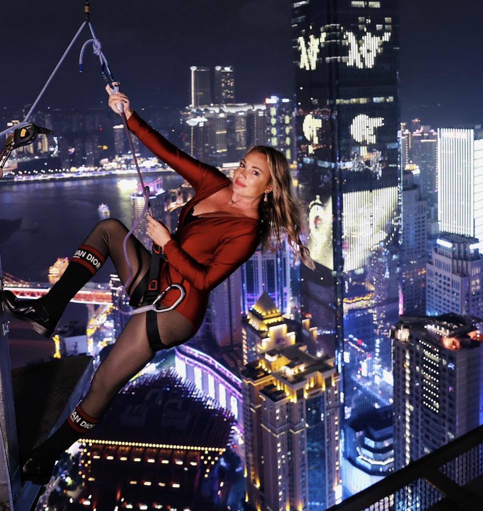 The viral Chongqing skyscraper photoshoot was one of my favorite "activities" in Chongqing! Check the blog post for the link to book it on mylifesamovie.com