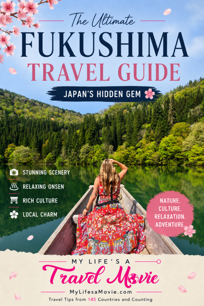 Here's the ultimate Fukushima Japan travel guide and itinerary! Do not miss this hidden gem that's only about 2 hours from Tokyo! It's peaceful, authentic, and full of nature and well preserved culture! From Samurai classes to Onsens, it really has it all!