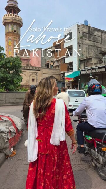 Solo travels in Pakistan day 2: a full day exploring Lahore!

Lahore deserves at least two days in my opinion, especially for those who like to wander through bazaars, try the different teas and juices, and learn about the history of the beautiful sites!

Just watch out for the motorbikes and tuktuks, they come out of nowhere and at all angles!!

Locations are on the video and my full blog post will be coming soon, but for now it's off to the northern mountain region!

Next stop: SKARDU 🏞

----------

Lahore, Pakistan, solo travel, solo female travel, solo female travele , Alyssa Ramos, #mylifesatravelmovie, #mylifeisatravelmovie #Lahore #pakistan