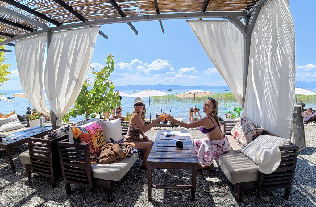 Lake Ohrid beaches