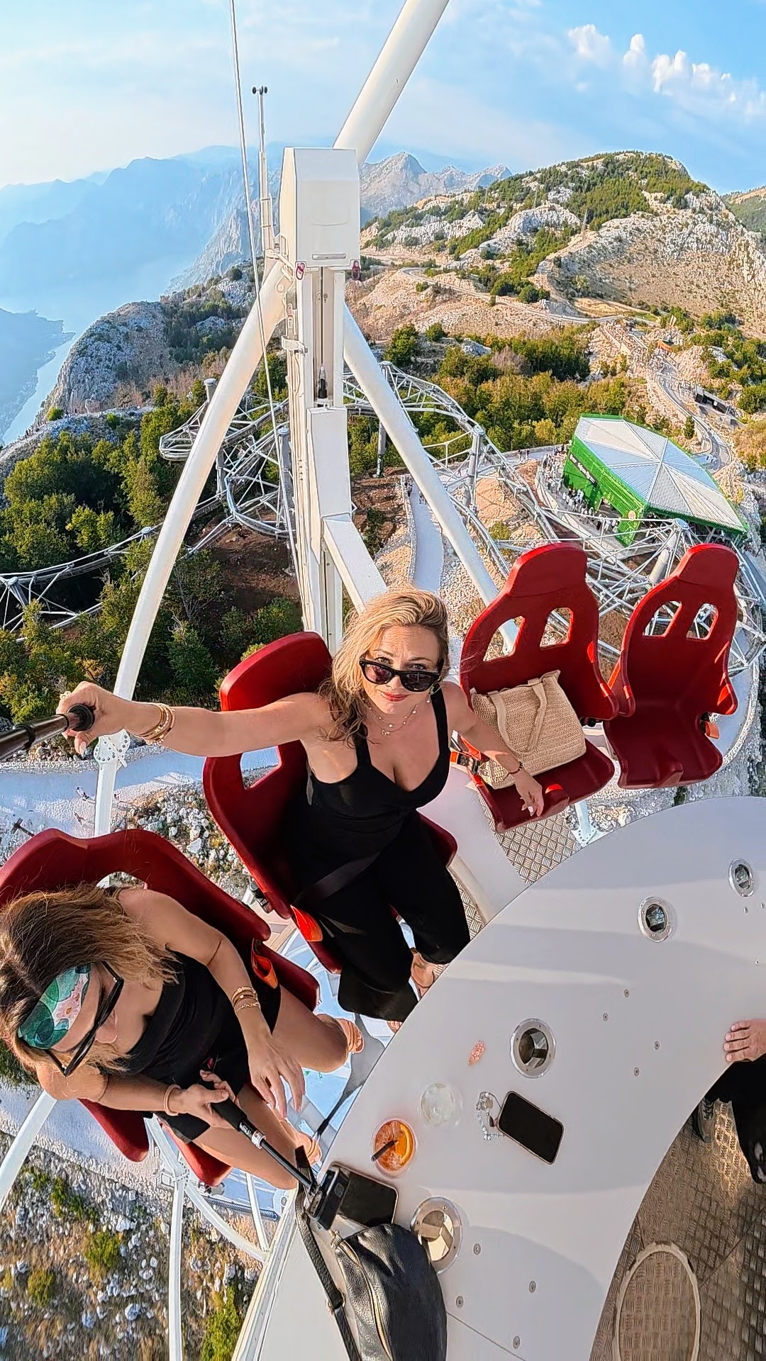 Aerobar at the top of the Kotor Cable Car
