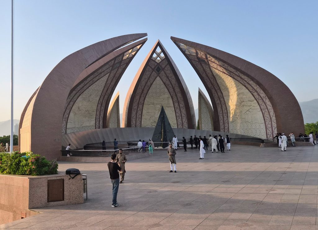 Pakistan independence monument. MyLifesAMovie.com